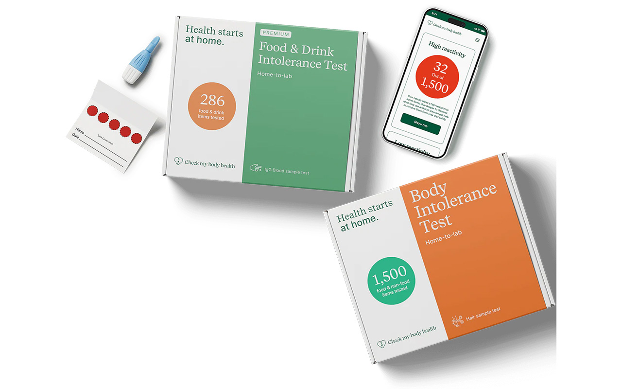 10% off vitamins and supplements when you buy a sensitivity test.