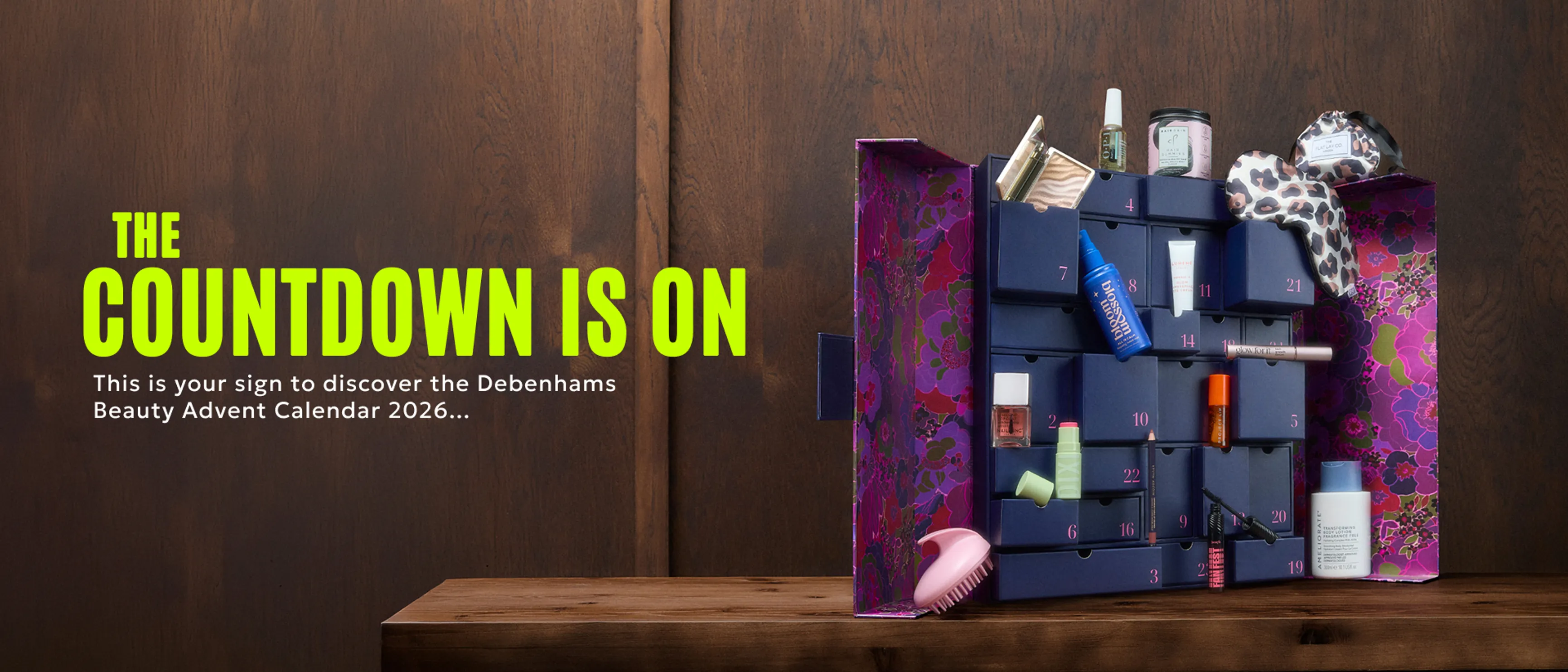 10% Off Debenhams Beauty Calendar!