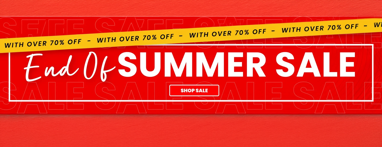 End of summer SALE